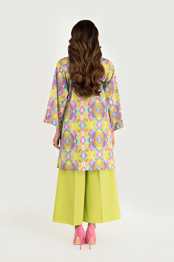 Bareeza Printed Khaddar 3PC - Image 4