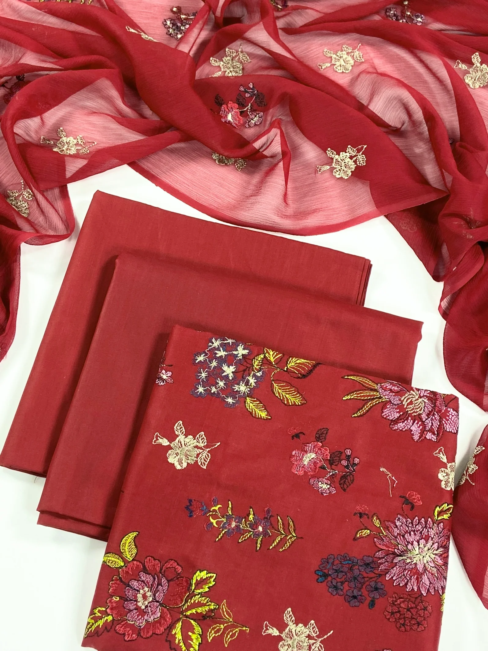 Bareeze Embroidered Lawn 3PC - Image 2