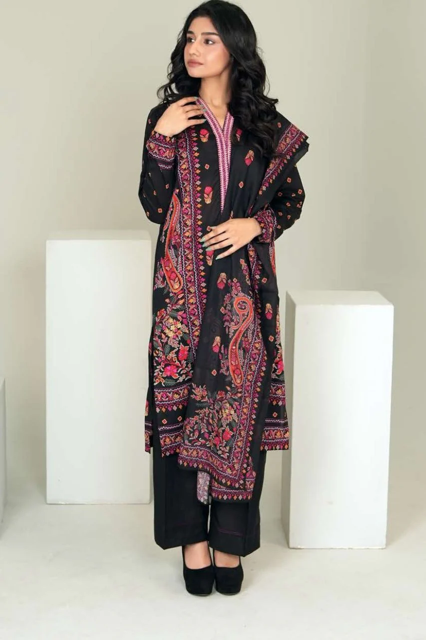 Basant Digital Printed Lawn 3PC - Image 3