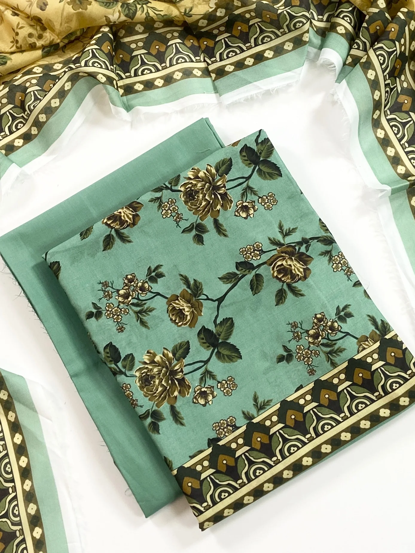 Bin Saeed Digital Printed Lawn 3PC - Image 2