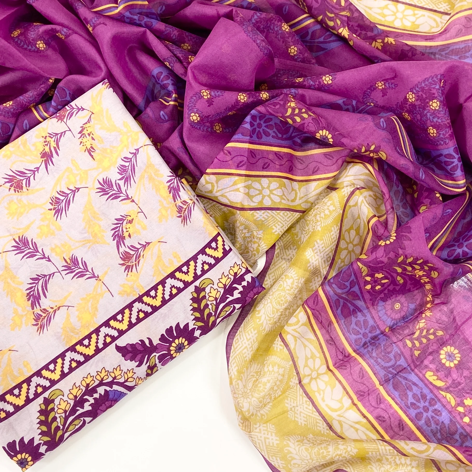 Digital Printed Shirt Dupatta Lawn 2PC - Image 2