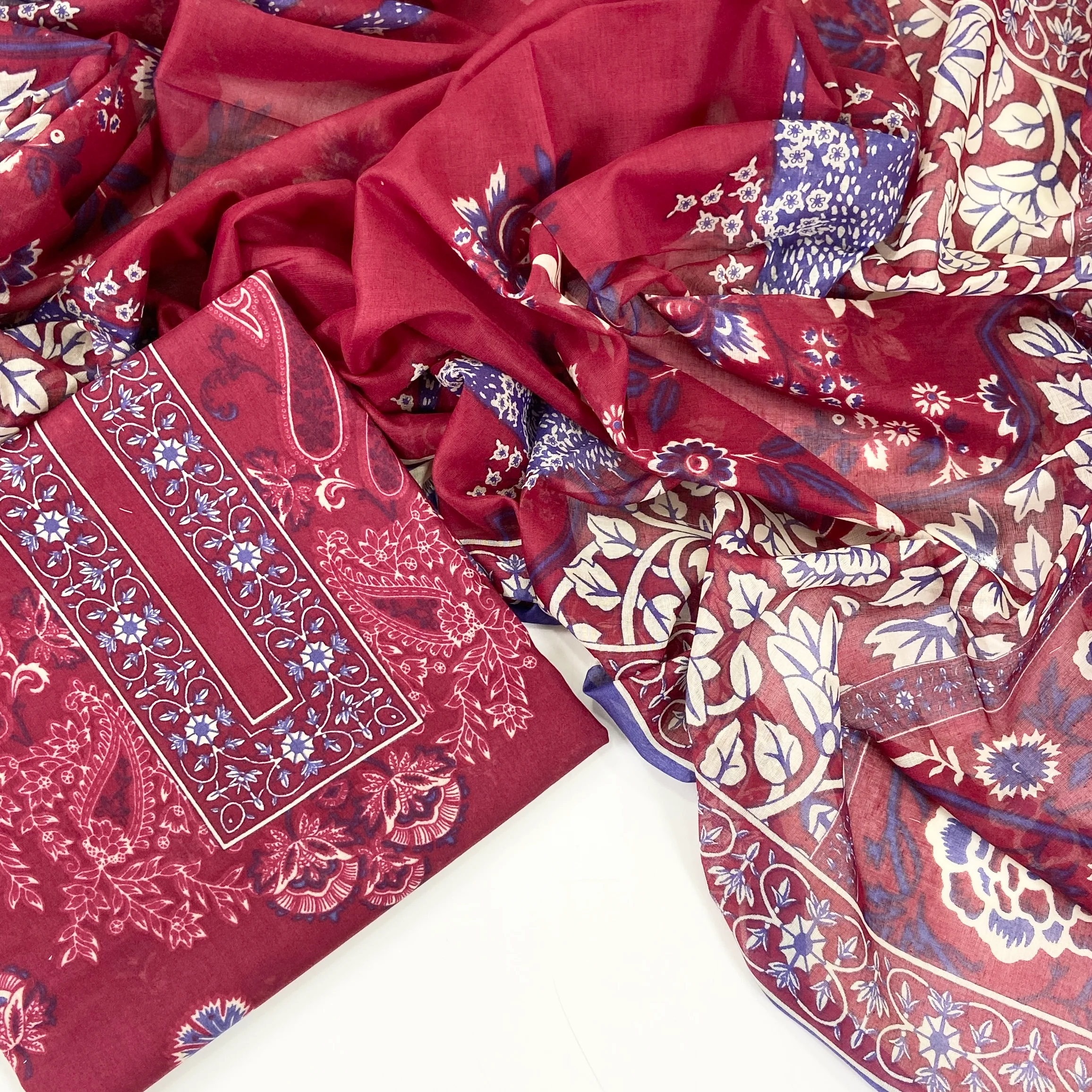 Digital Printed Shirt Dupatta Lawn 2PC - Image 2