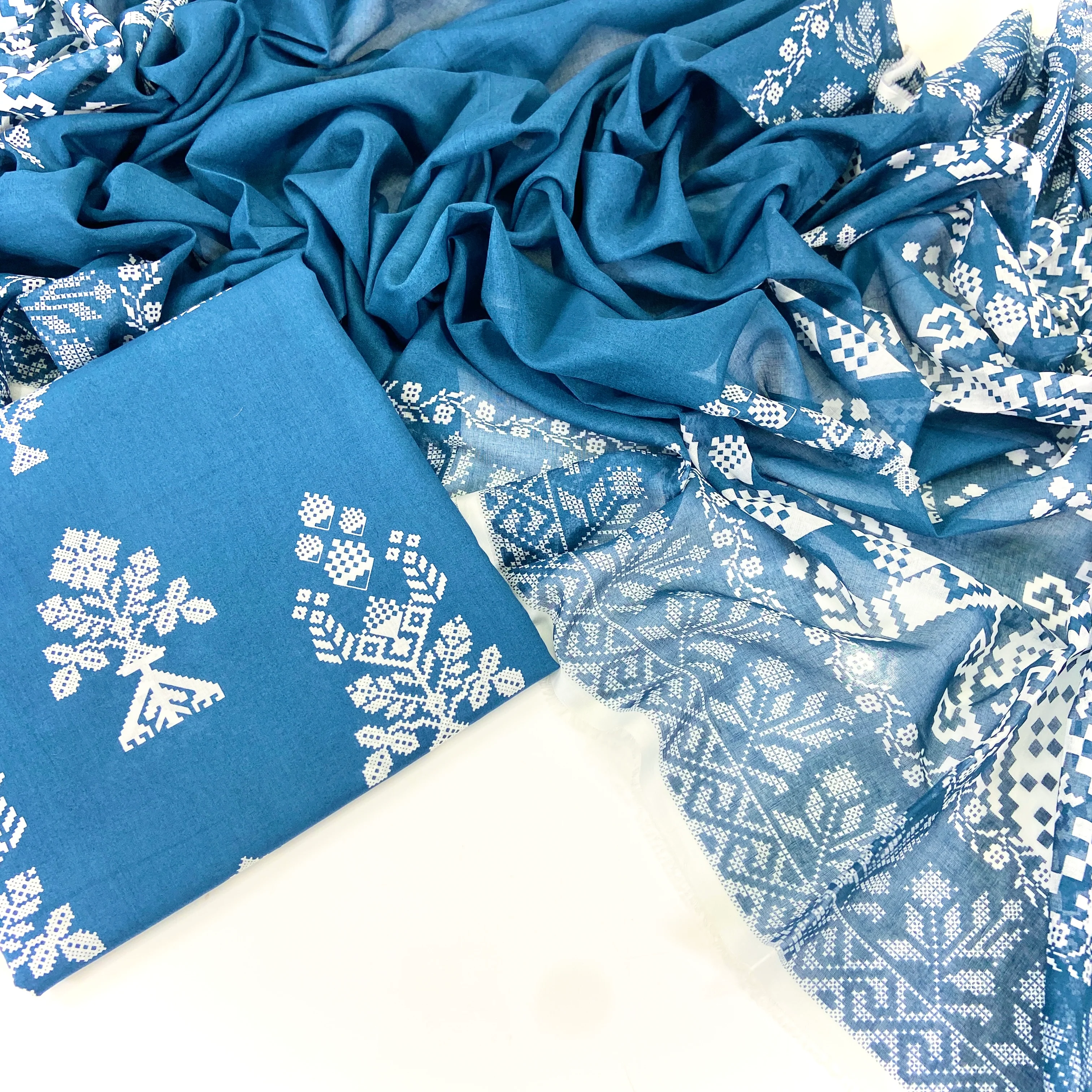 Digital Printed Shirt Dupatta Lawn 2PC - Image 2
