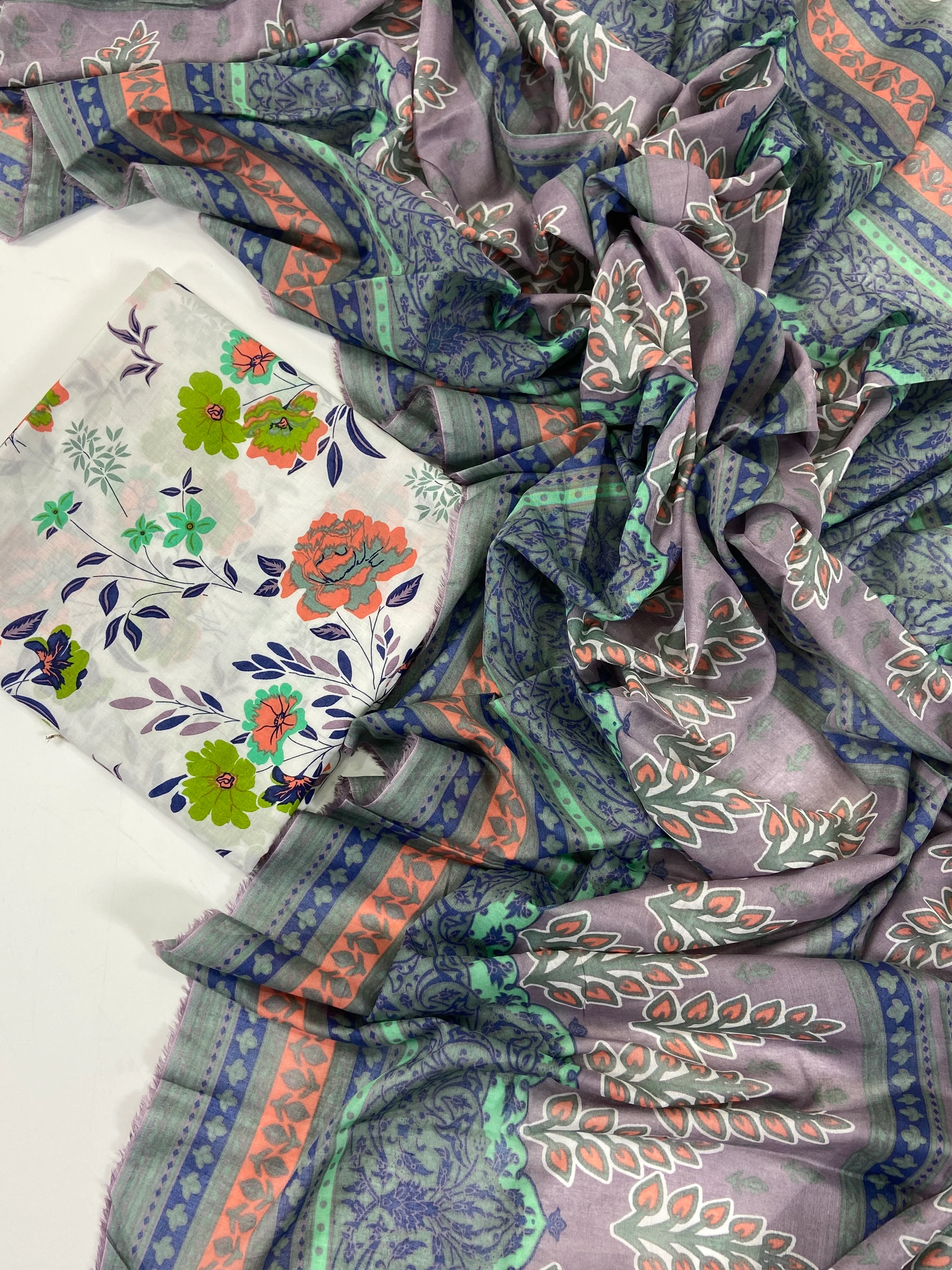Digital Printed Shirt Dupatta Lawn 2PC - Image 2