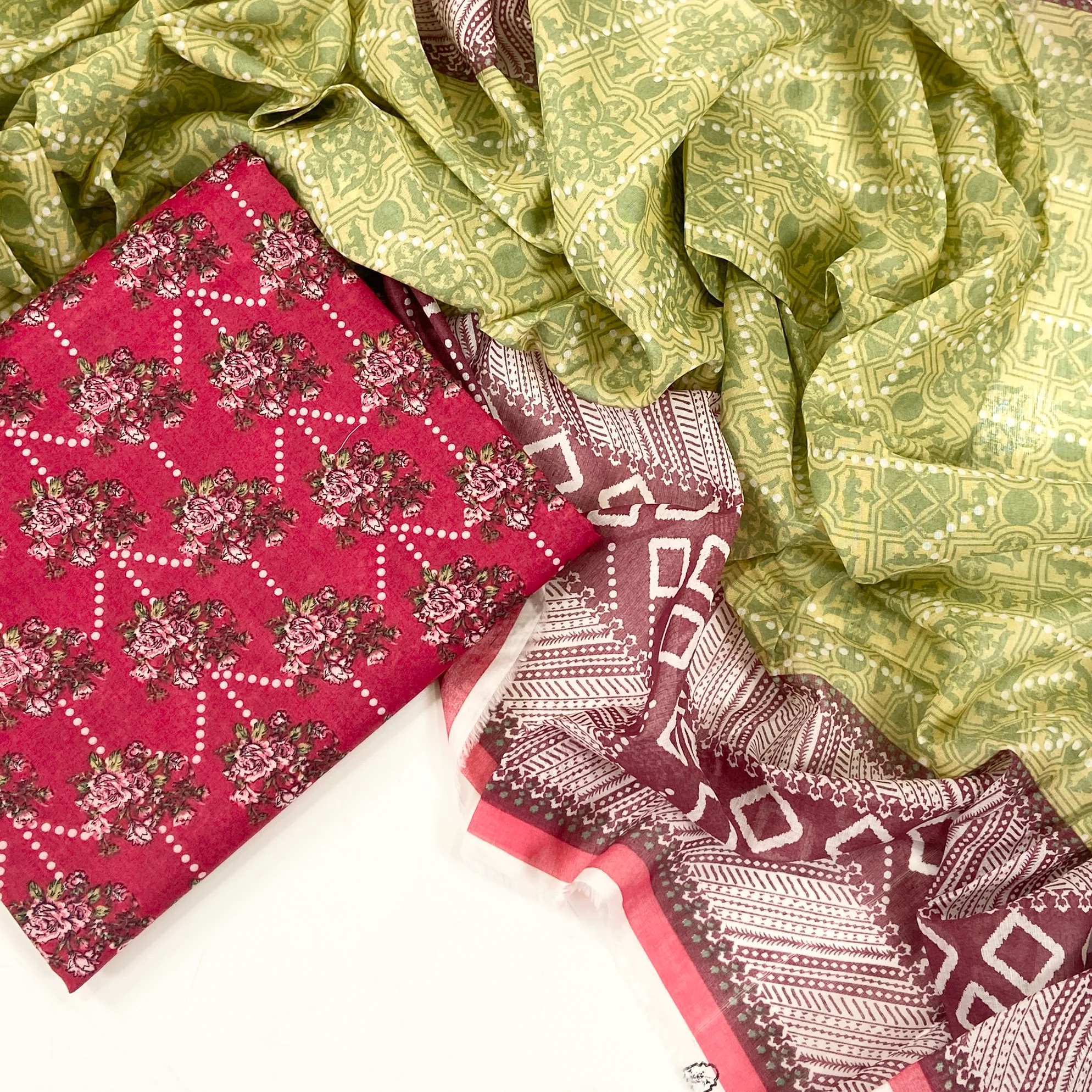 Digital Printed Shirt Dupatta Lawn 2PC - Image 2