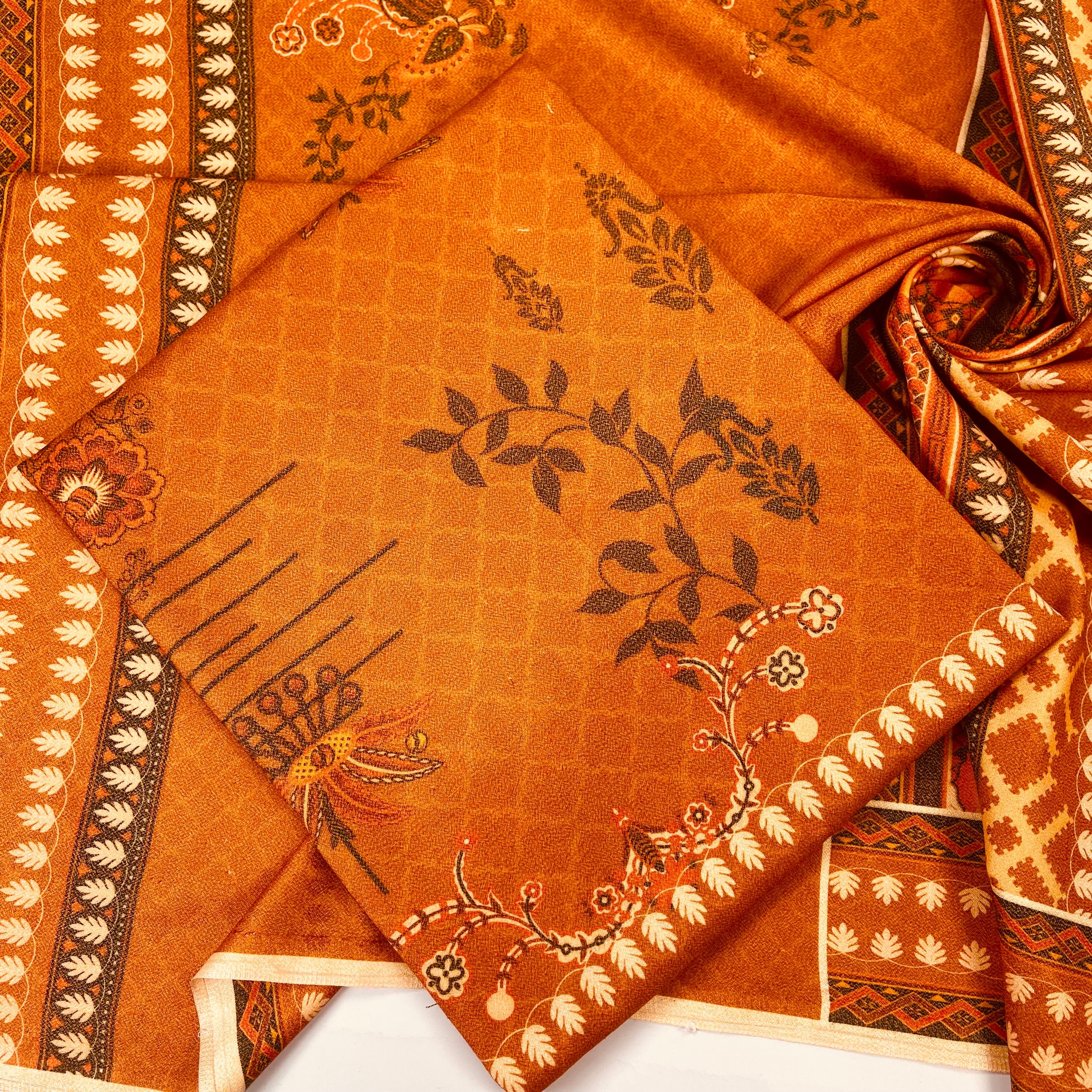 Digital Printed Wool Dhanak-Shirt - Image 2