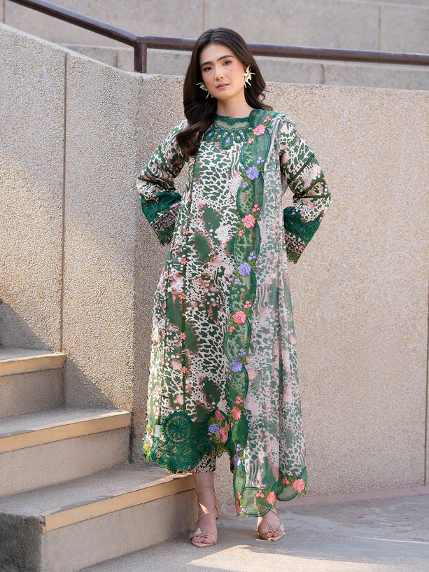 Dil-e-Raqsam | Parishay Luxury Lawn | 3PC - Image 4