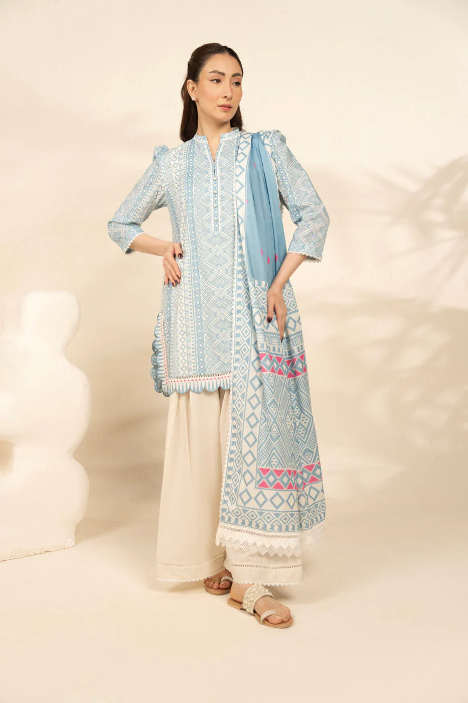 Fall By Alkaram Digital Printed Lawn 3PC