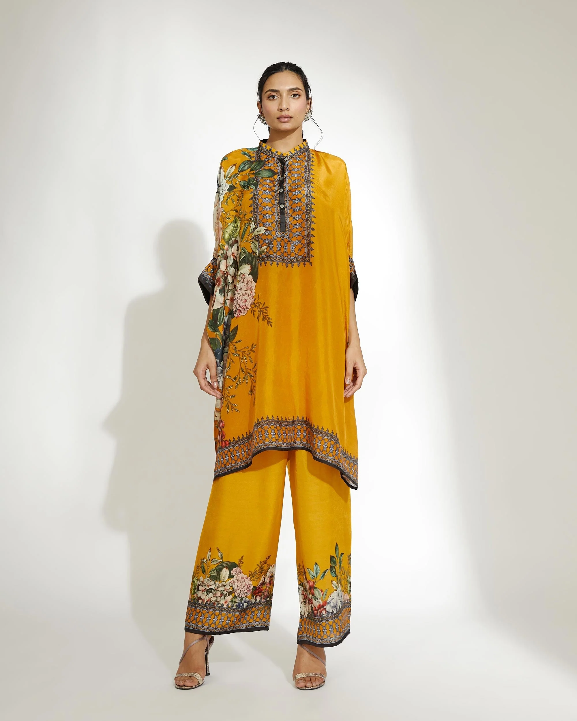 Lulusar Silk Shirt & Trouser 2-Pcs - Image 2