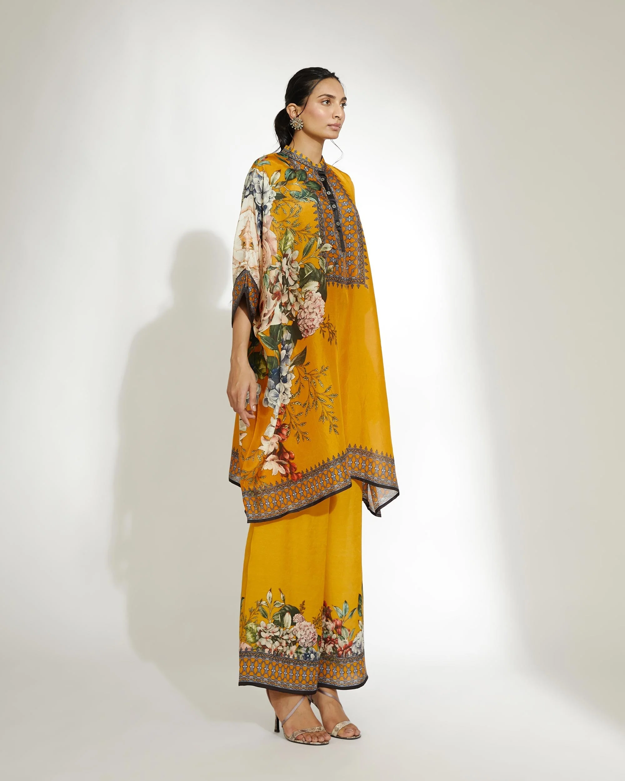 Lulusar Silk Shirt & Trouser 2-Pcs - Image 3