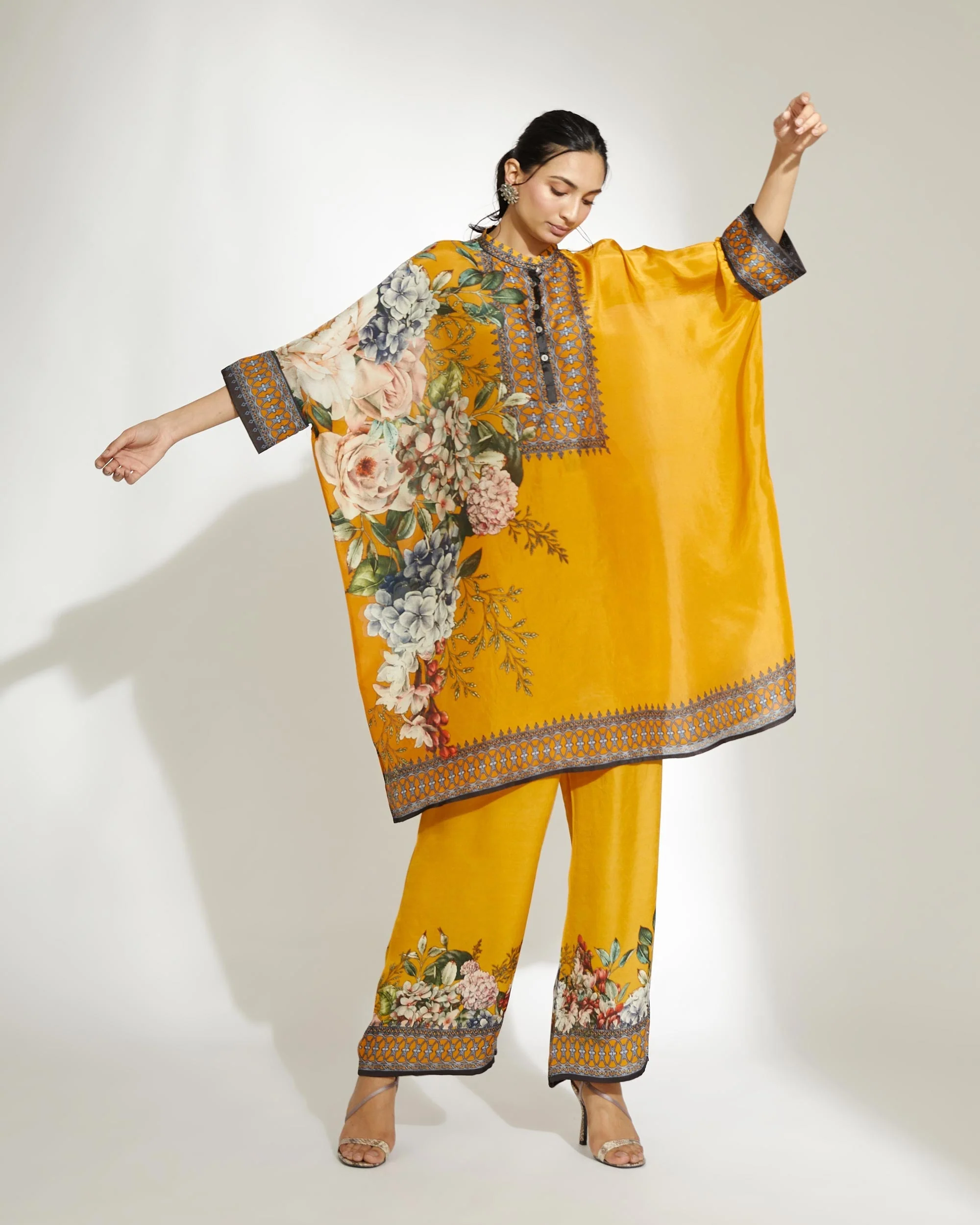 Lulusar Silk Shirt & Trouser 2-Pcs - Image 6