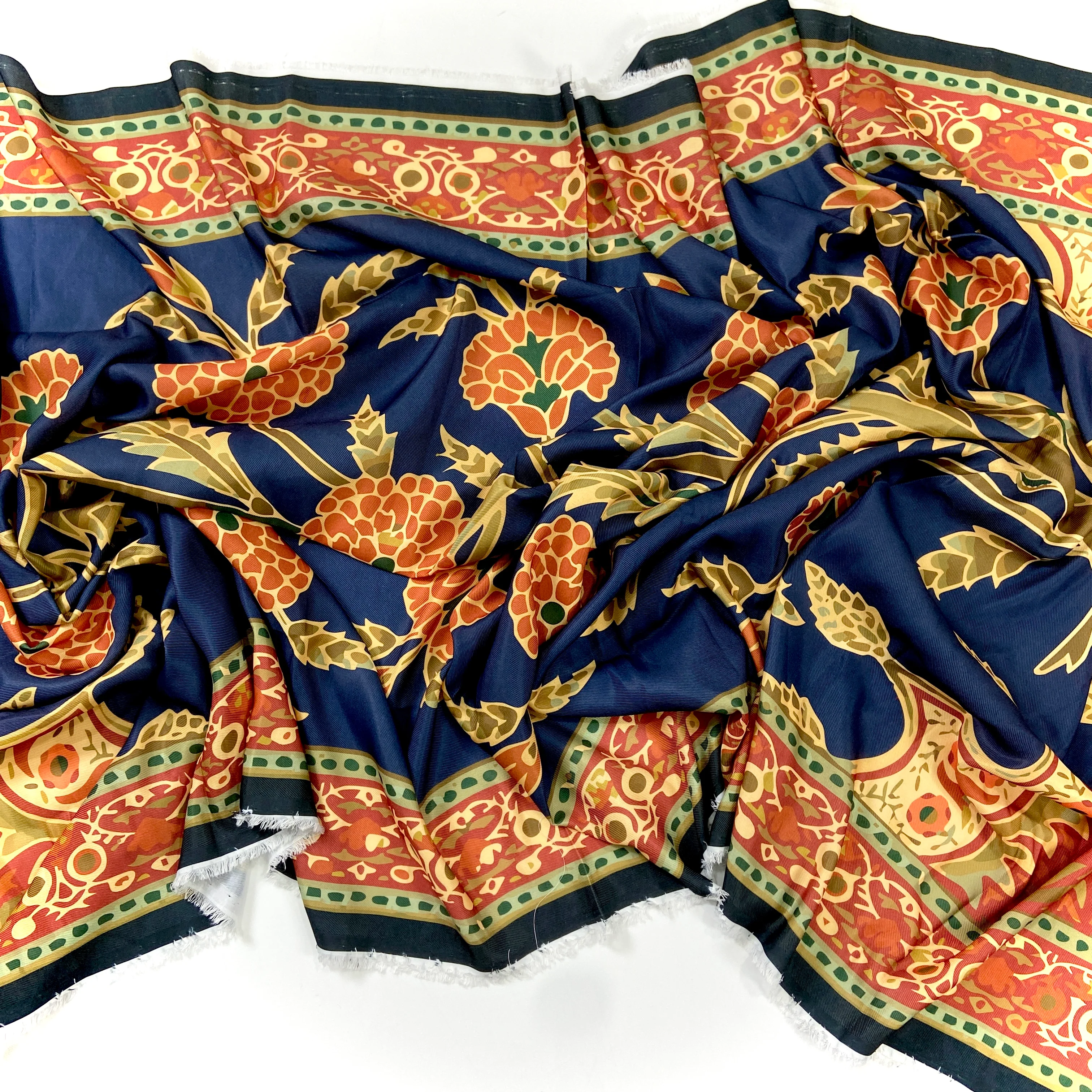Maria B Printed Wool Shawl 1PC - Image 2