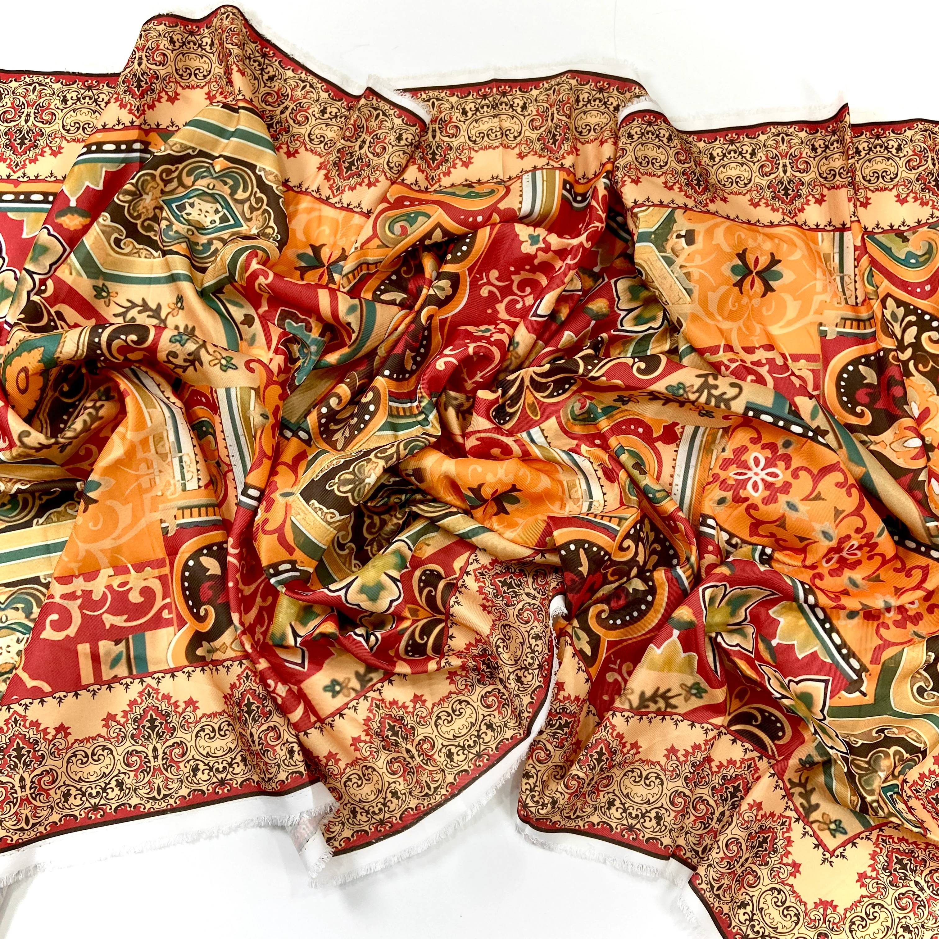 Maria B Printed Wool Shawl 1PC - Image 2