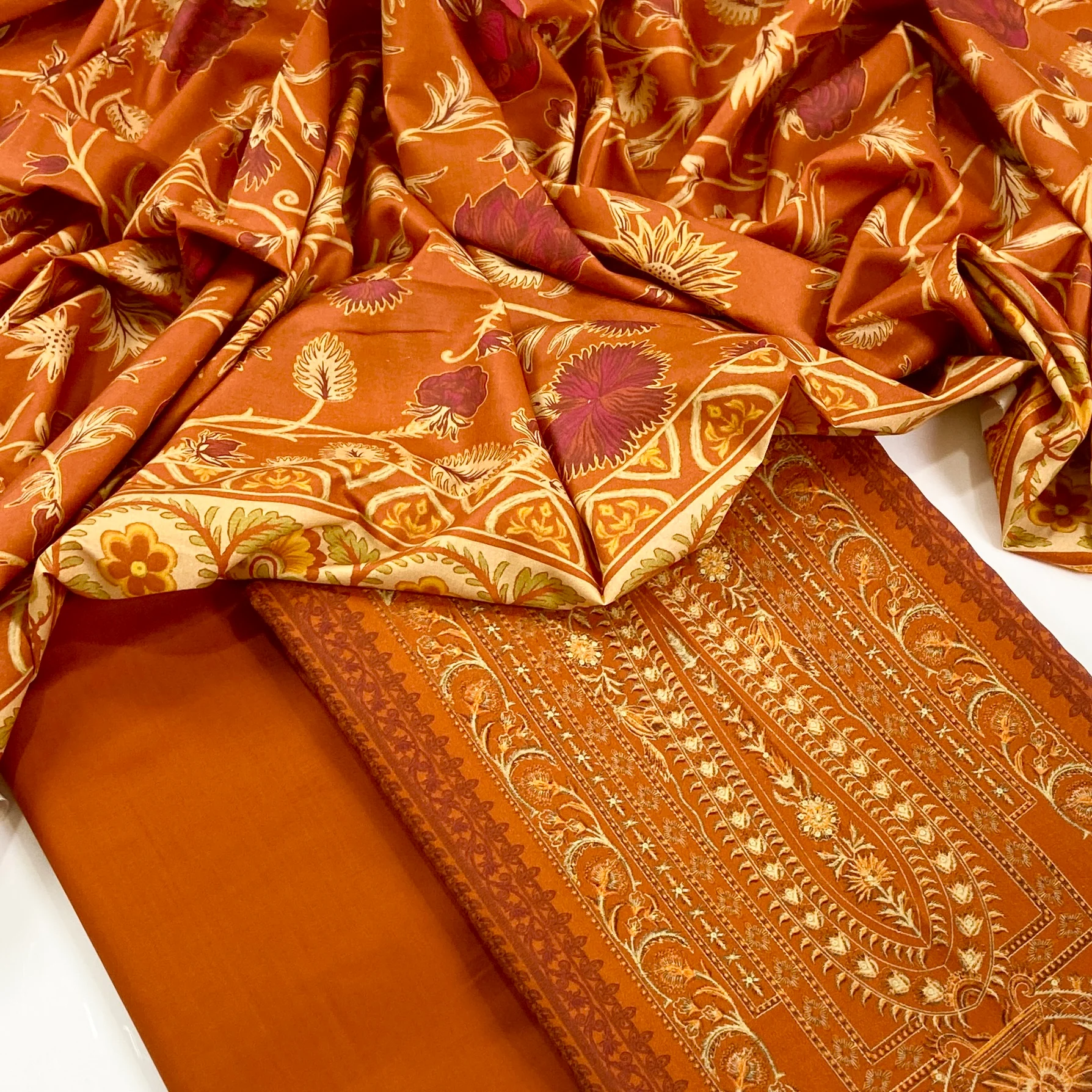 Mausummery Digital Printed Linen 3PC - Image 2