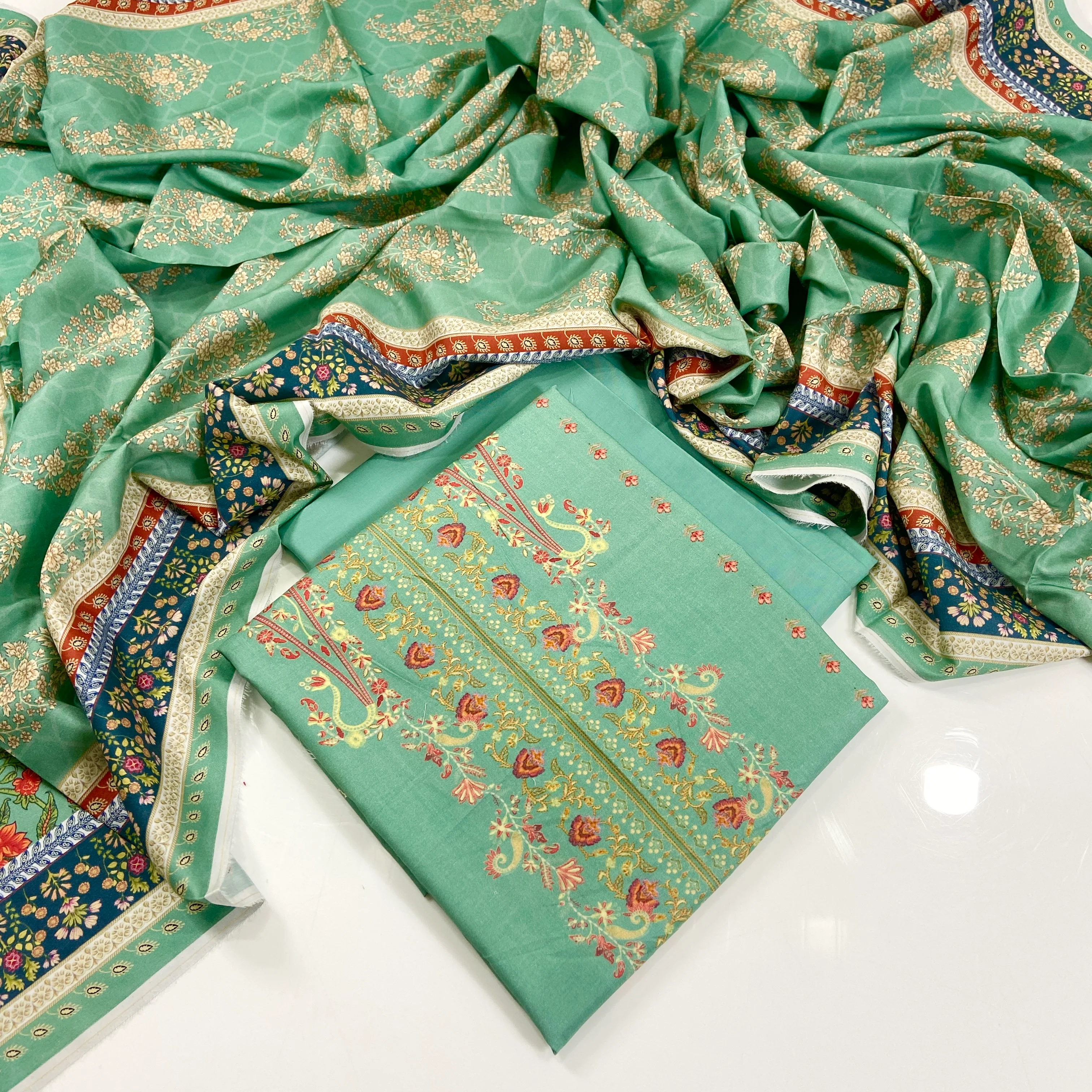 Mausummery Digital Printed Linen 3PC