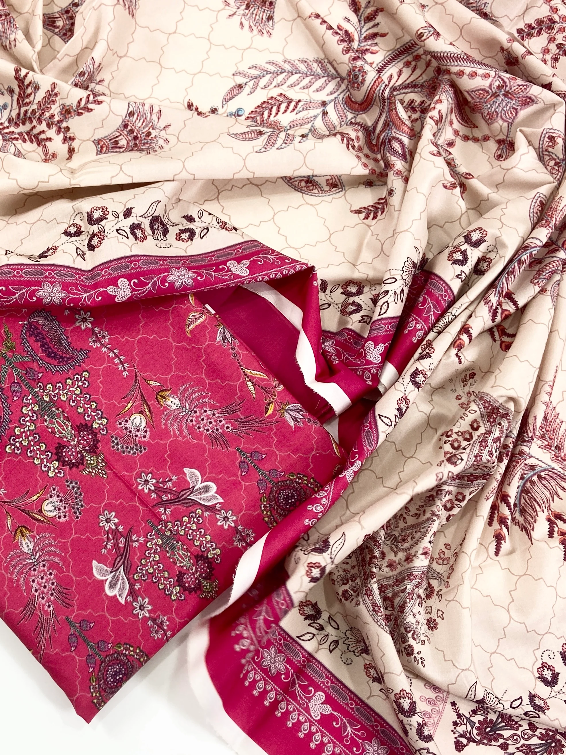 Mausummery Digital Printed Linen 3PC - Image 2