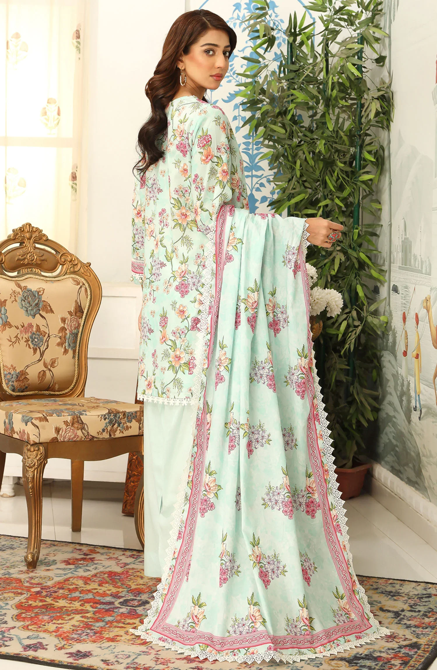 Mausummery Digital Printed Lawn 3PC - Image 2