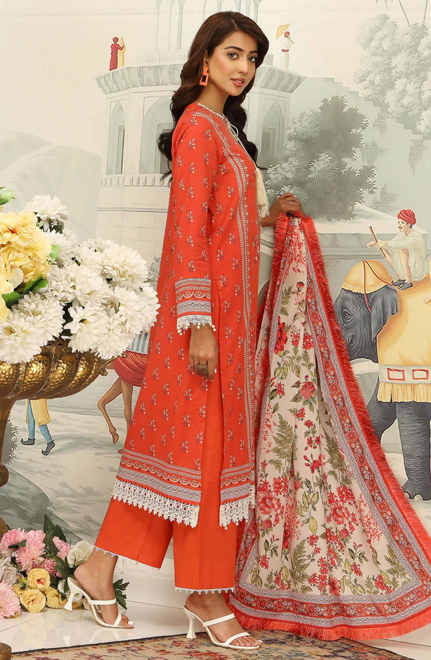Mausummery Digital Printed Lawn 3PC - Image 2