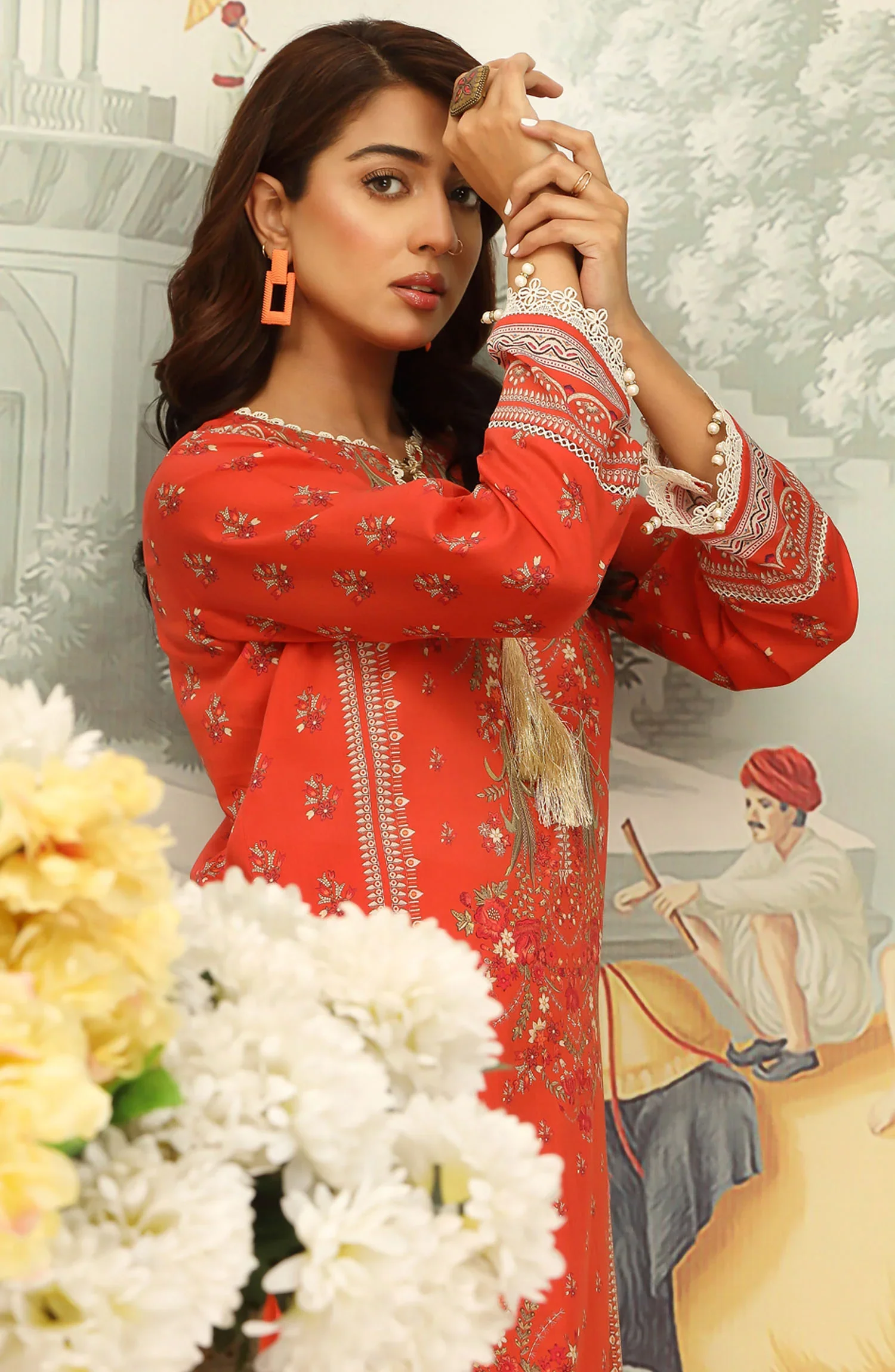Mausummery Digital Printed Lawn 3PC - Image 4