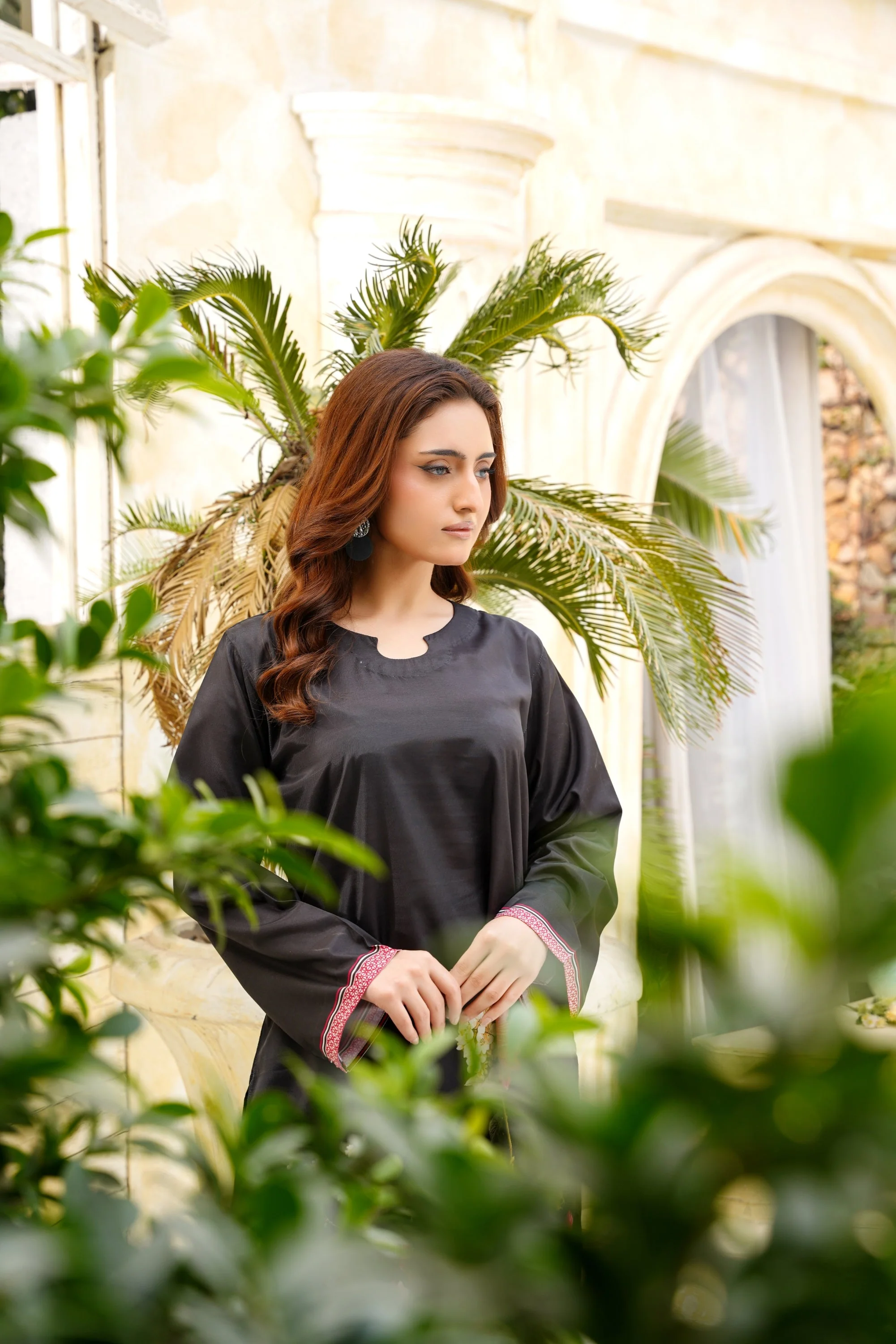 Black Bloom Luxe Silk – 2 Piece - Image 5