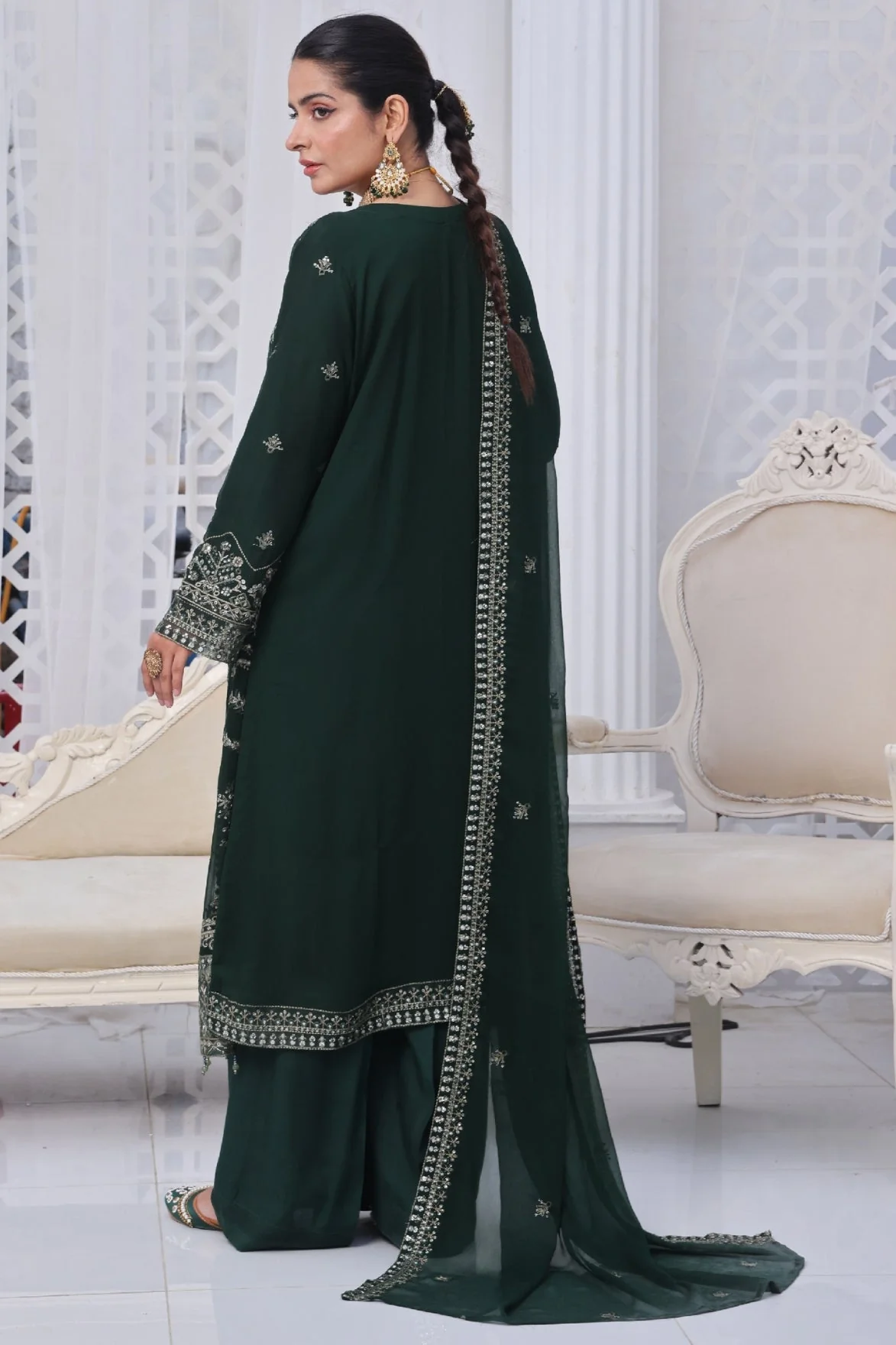 Mulberry | Chiffon | Dressline - Image 4