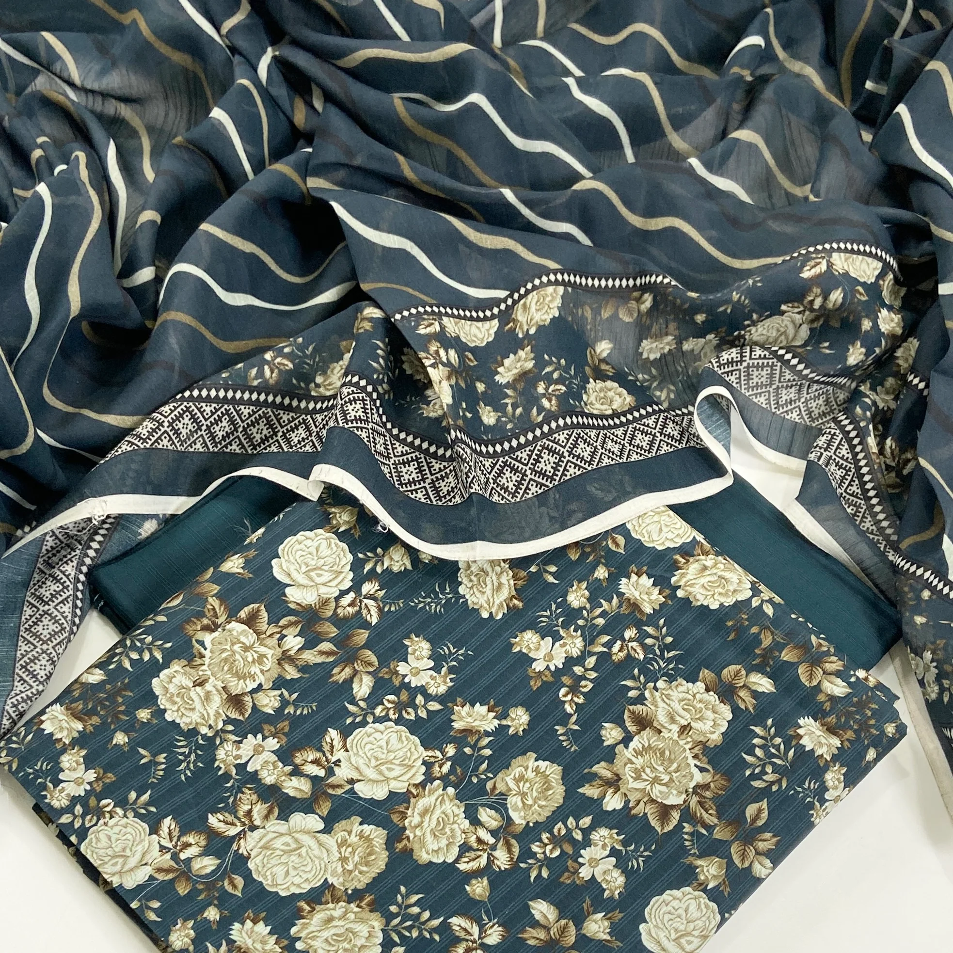 Murashe Printed Viscose 3PC - Image 2