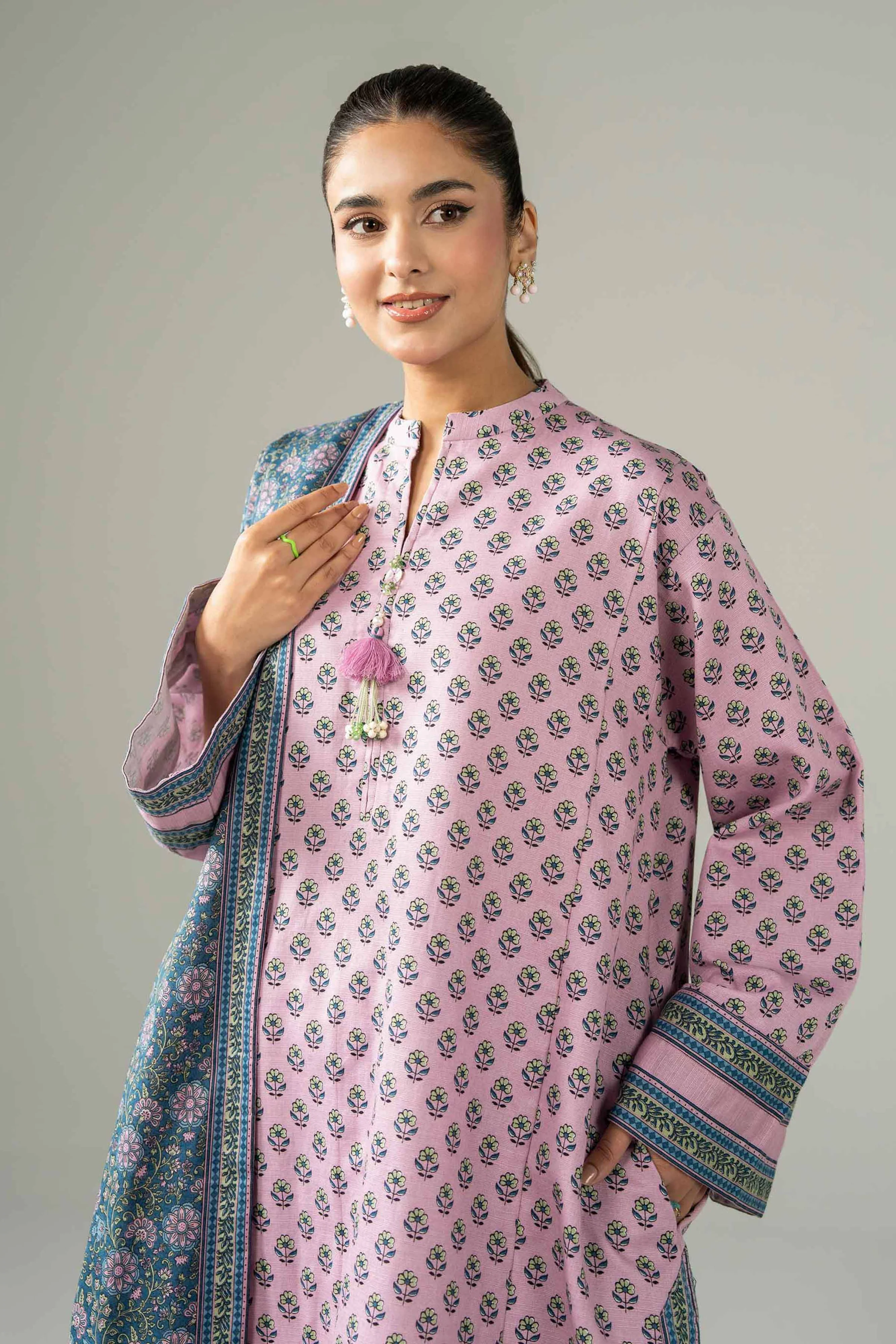 Nishat Digital Printed Lawn 3PC - Image 3