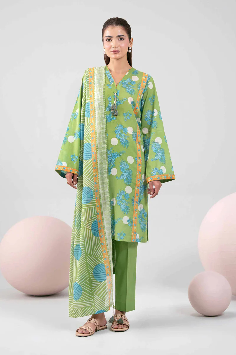 Nishat Digital Printed Lawn 3PC - Image 3