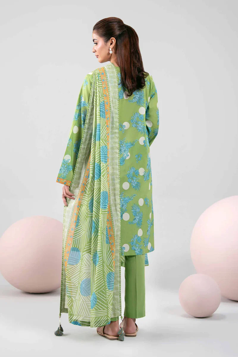 Nishat Digital Printed Lawn 3PC - Image 4
