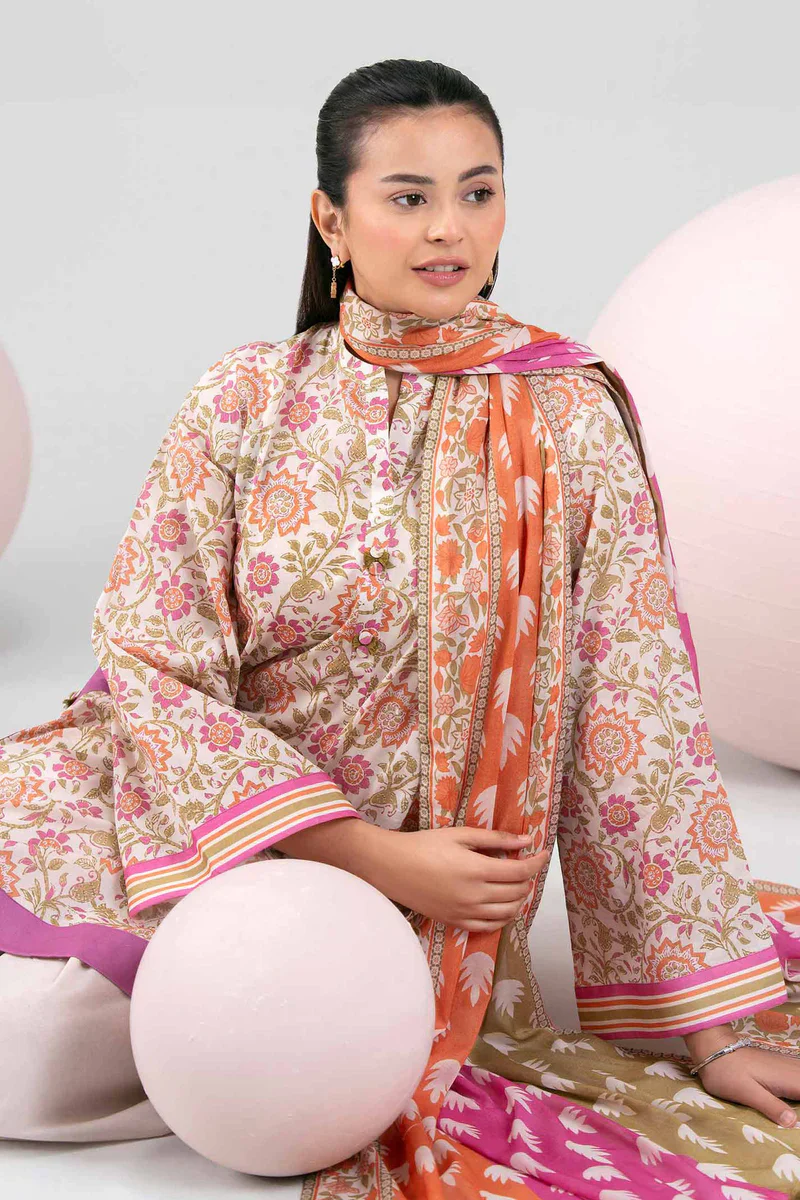 Nishat Digital Printed Lawn 3PC - Image 6