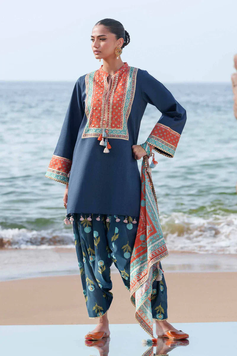 Nishat Digital Printed Lawn 3PC - Image 3