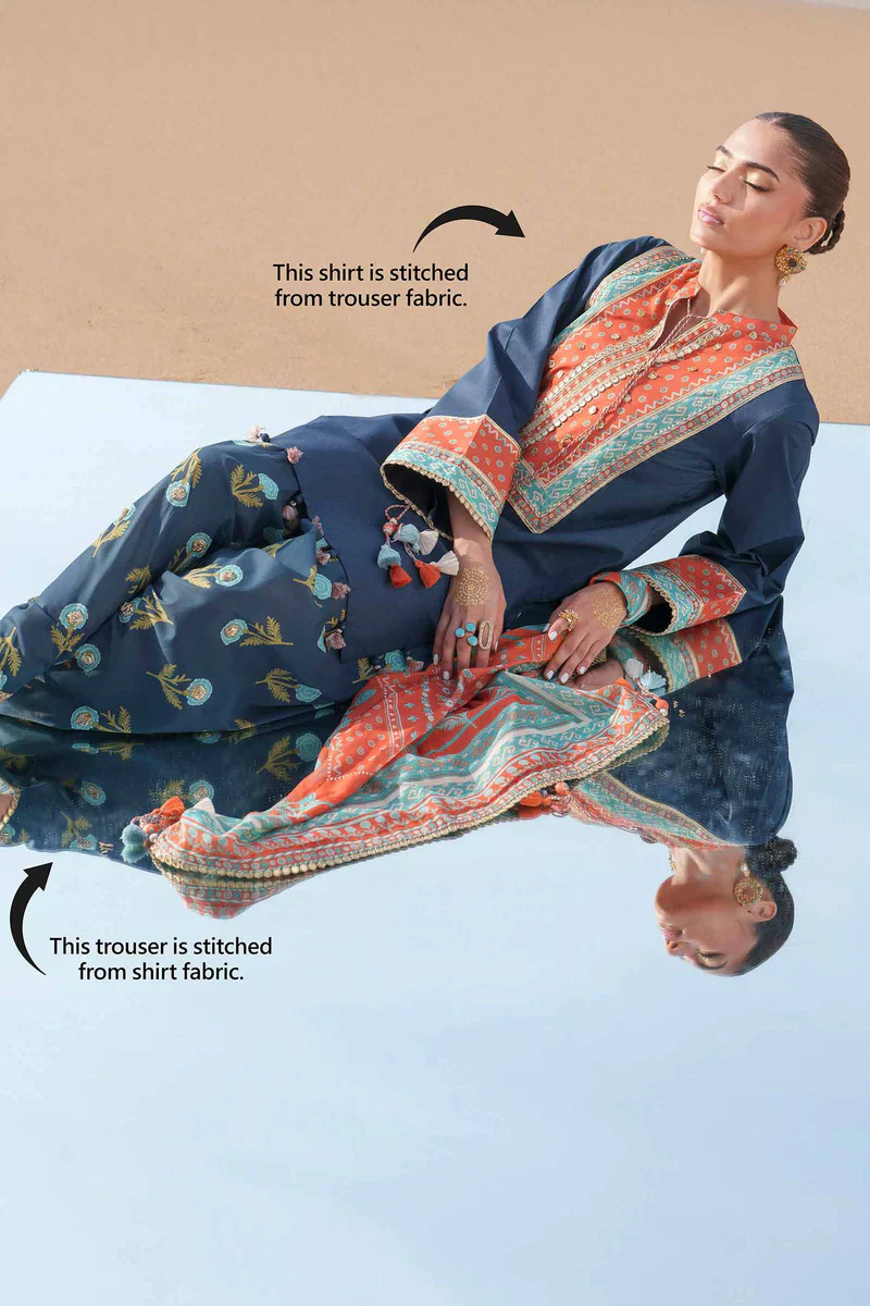 Nishat Digital Printed Lawn 3PC - Image 7
