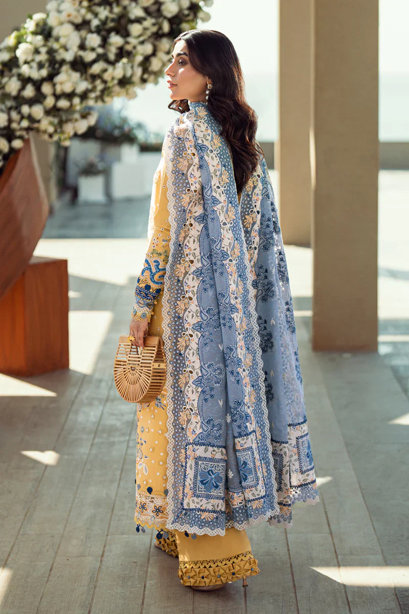 QalamKar Luxury Lawn | 3PC - Image 4
