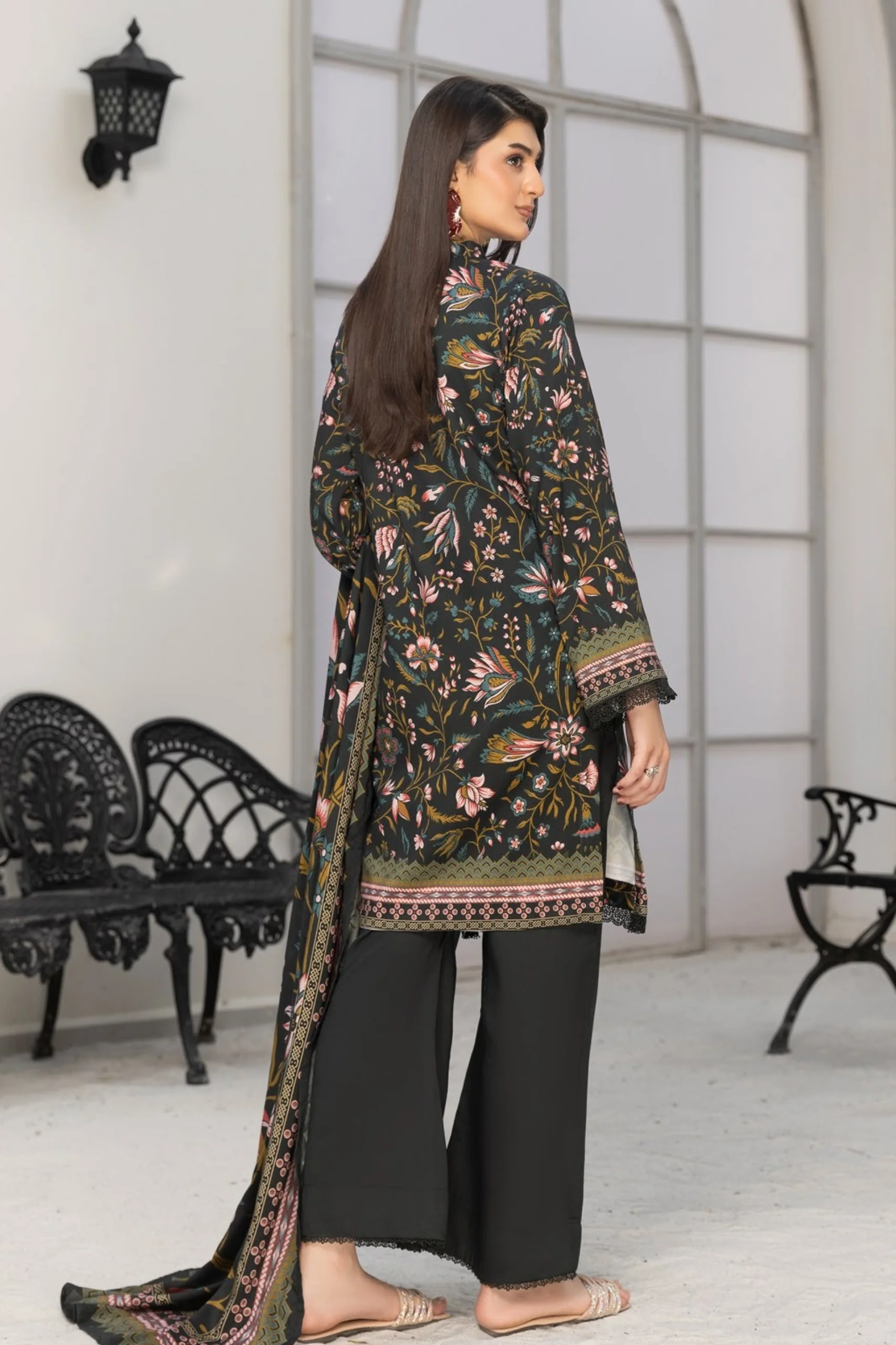 Rang Preet Digital Printed Linen 3PC - Image 2