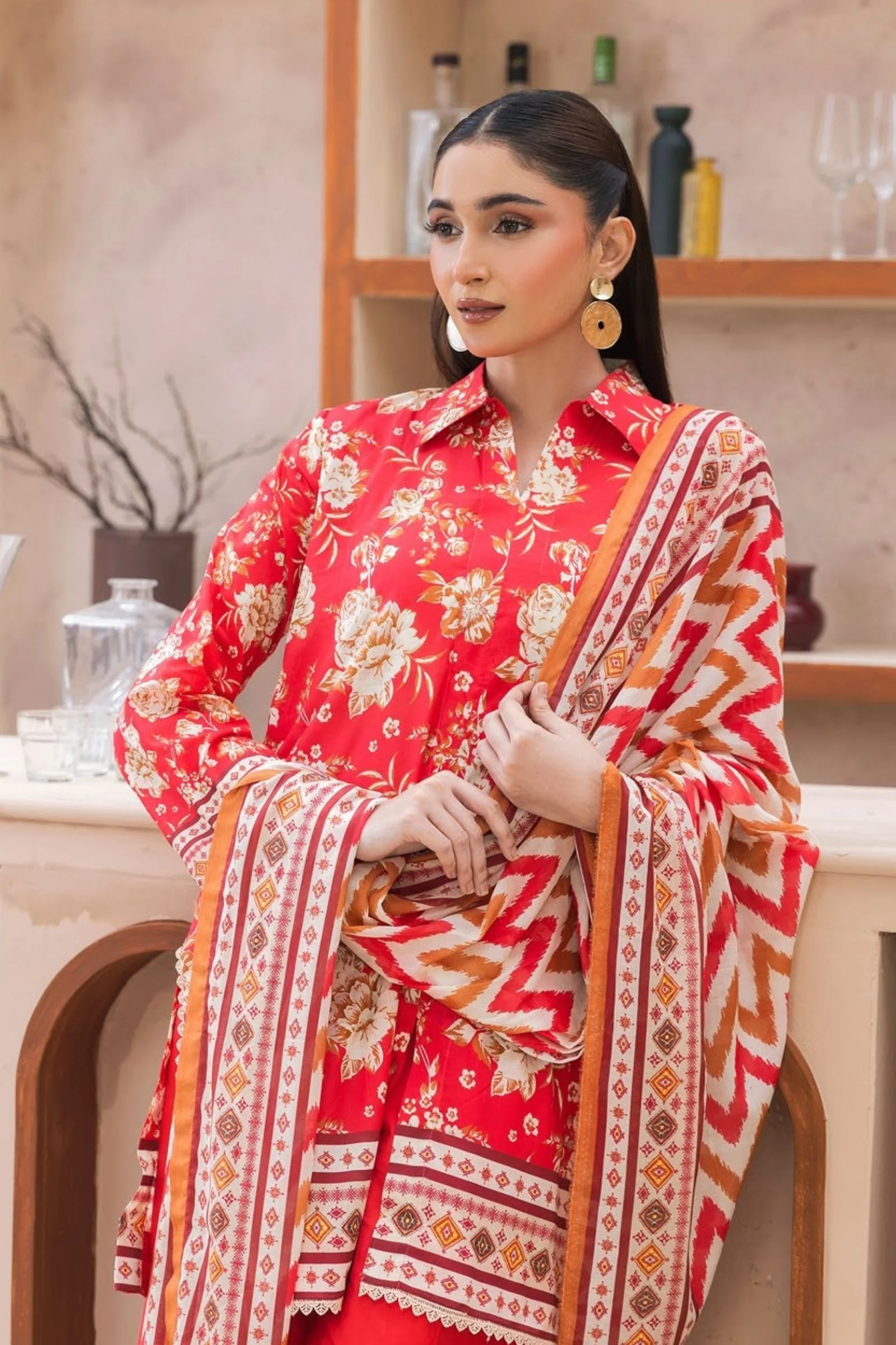 Rang Preet Digital Printed Lawn 3PC - Image 3