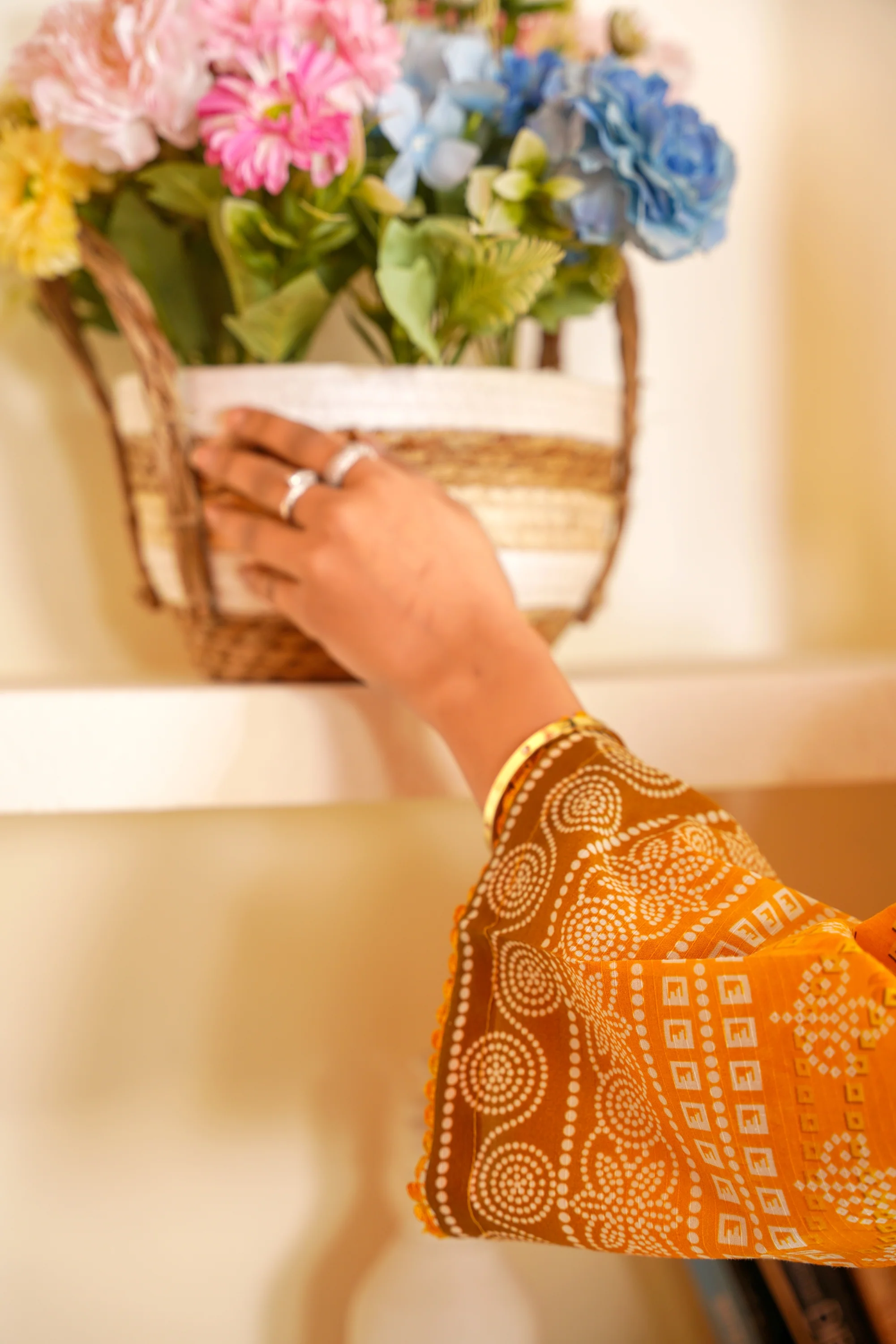 Rang Reza By Anaya Noor Embroidered Bana Dora 3PC - Image 9