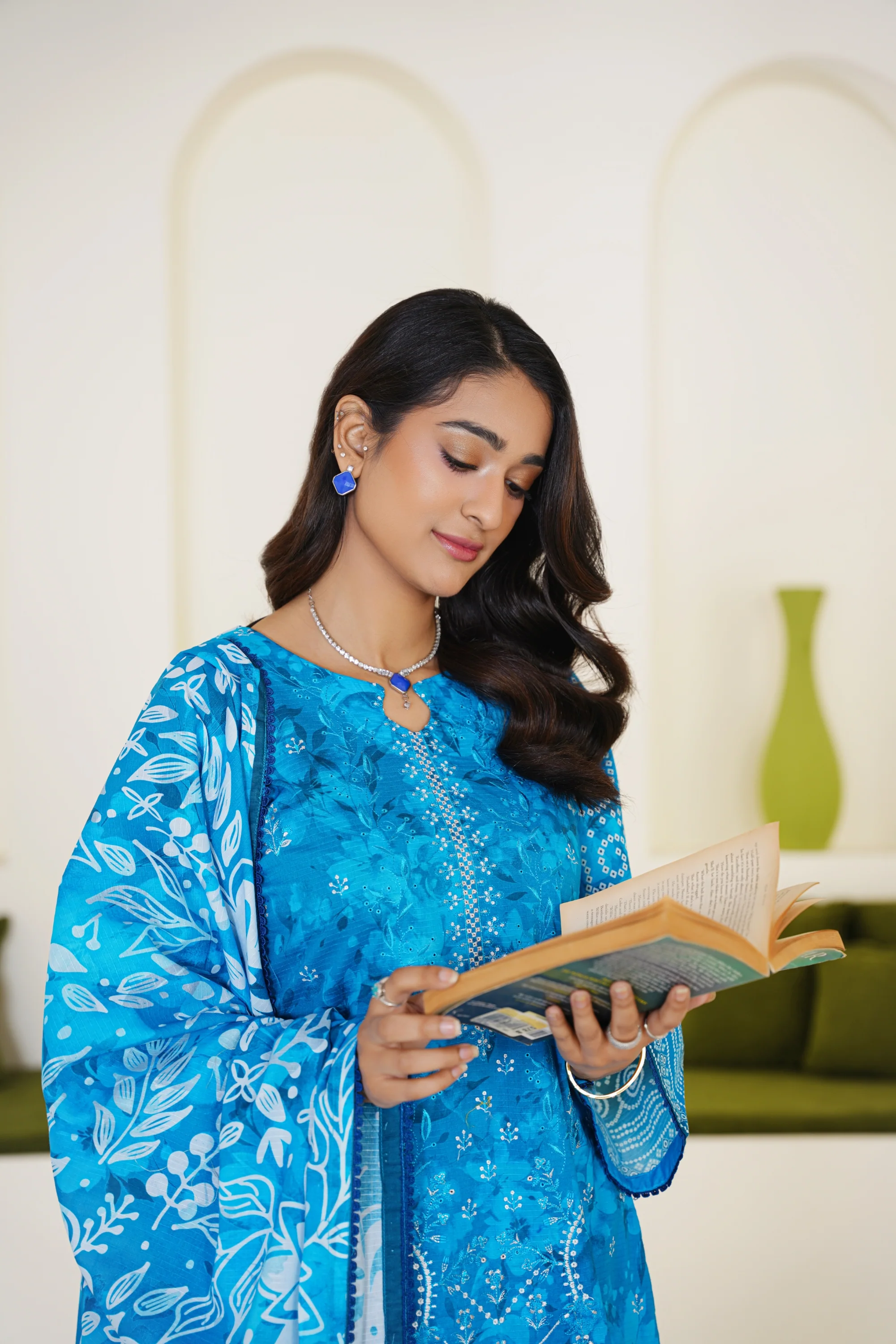 Rang Reza By Anaya Noor Embroidered Bana Dora 3PC - Image 8