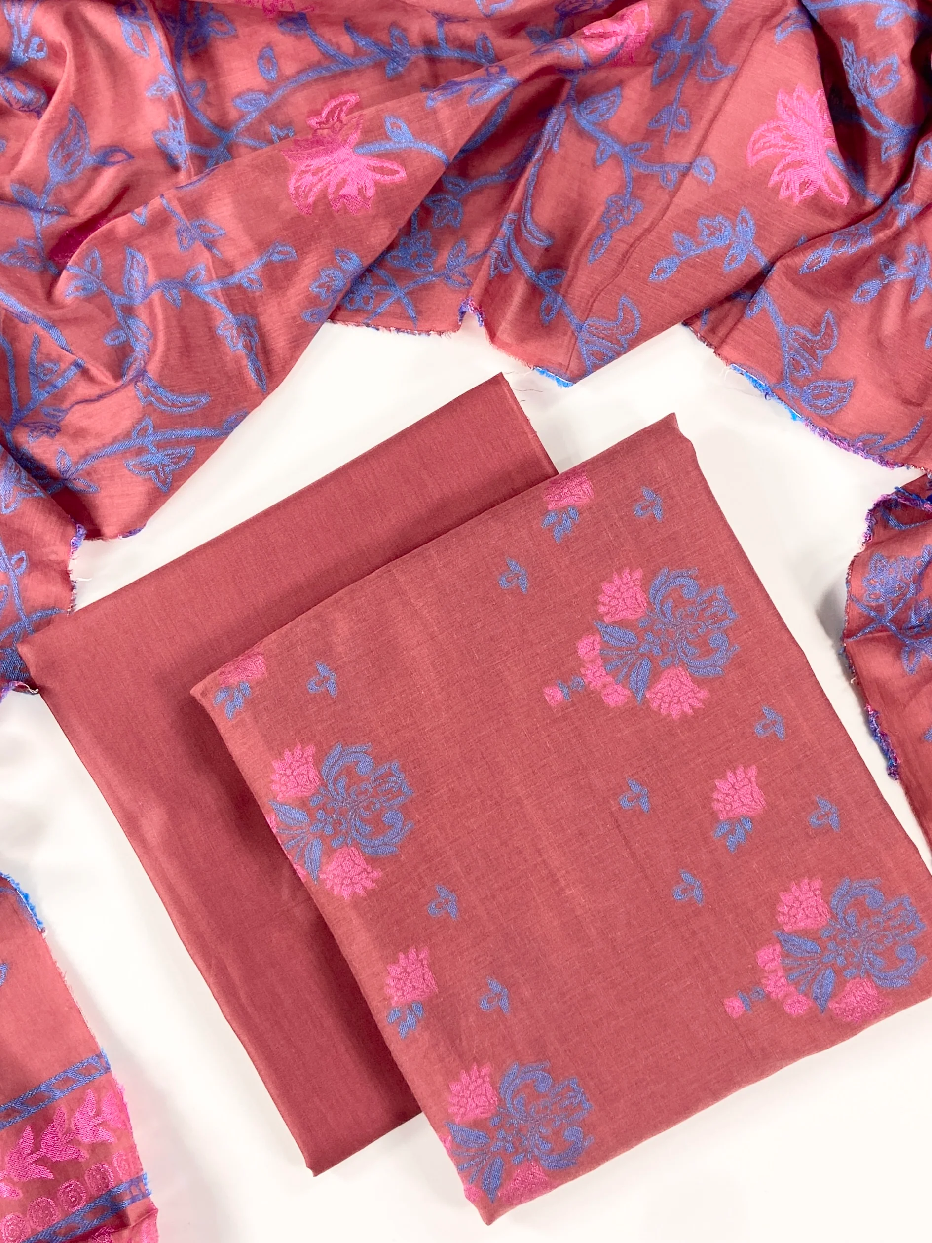 Sapphire Premium Jacqaurd Lawn 3PC - Image 2