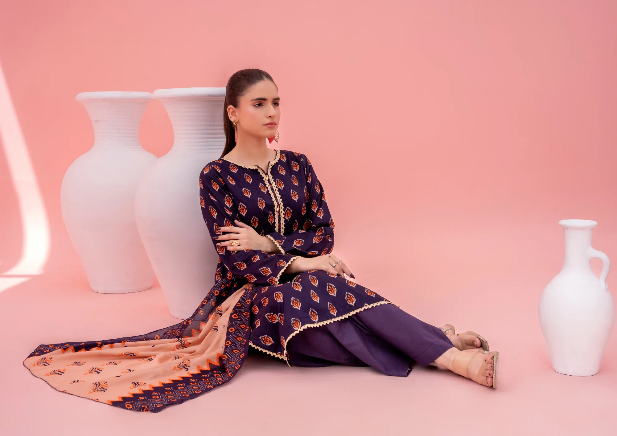 Sohaye Premium Printed Lawn 3PC - Image 3