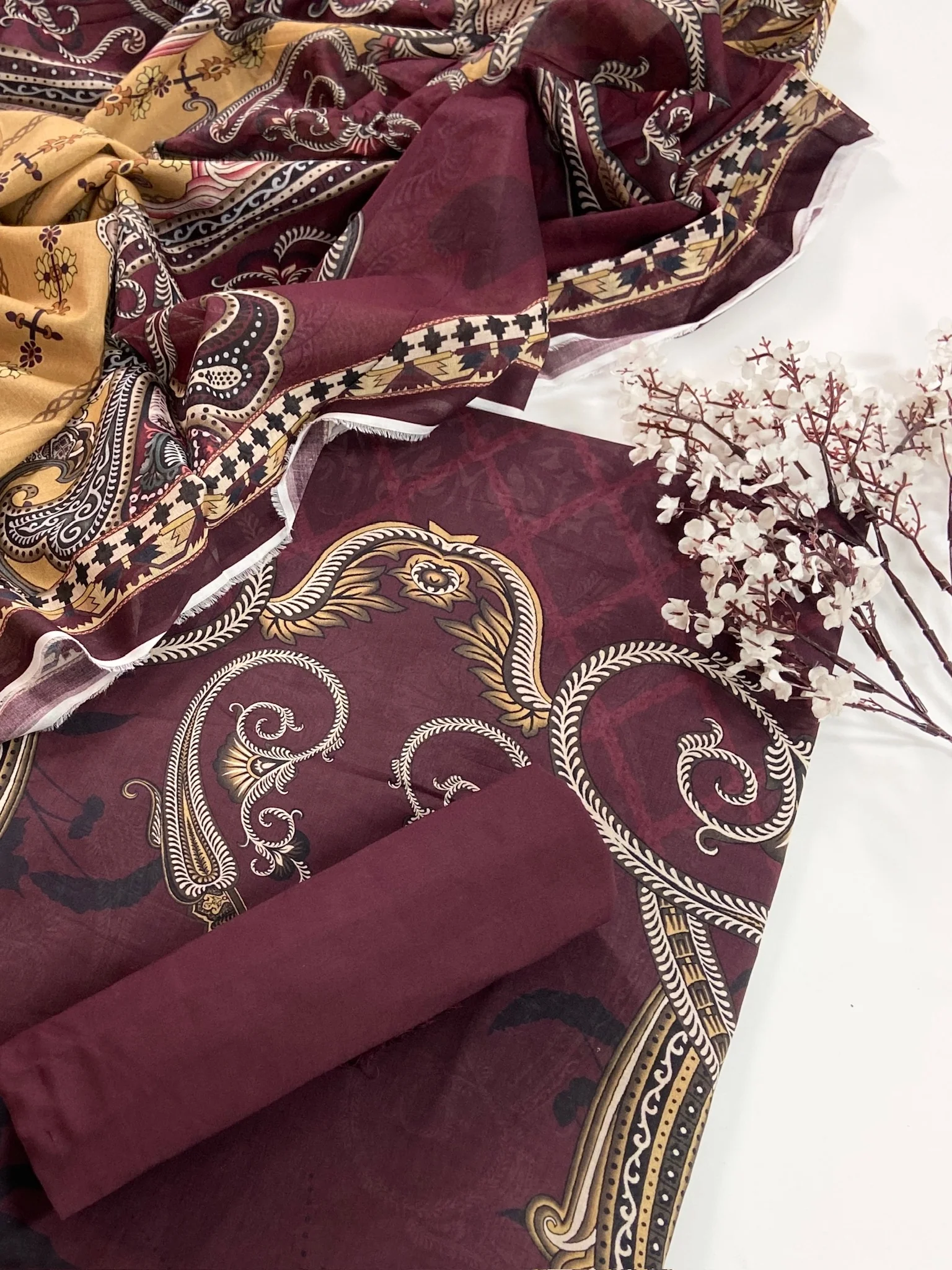 Sule By Zara Shahjahan Digital Printed Lawn 3PC - Image 3